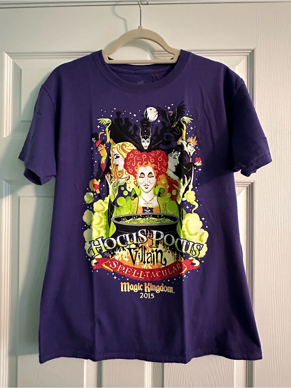 Hocus Pocus Villain Spelltacular Purple T-Shirt
